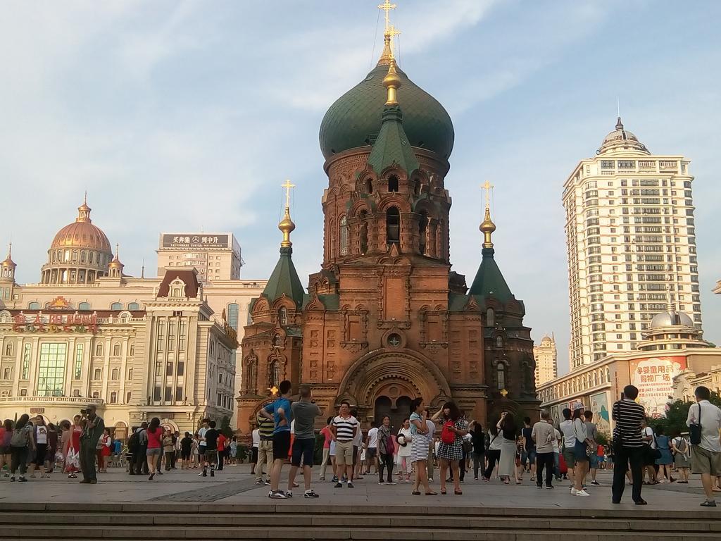 Harbin Lily Holiday Apartment Central Avenue エクステリア 写真
